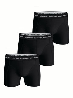 Shorts Solids 3-pack - Black