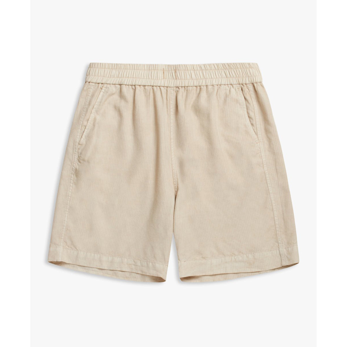 Bommy Check Shorts - Light Sand