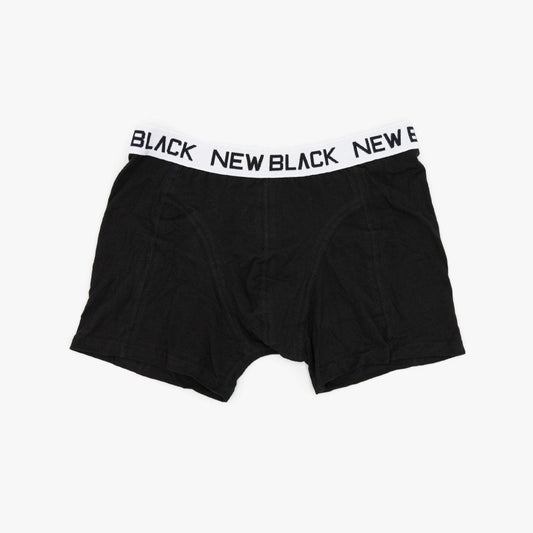 Cotton Boxer Briefs 2-Pack - Black