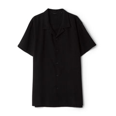Collins SS Tencel Shirt - Black