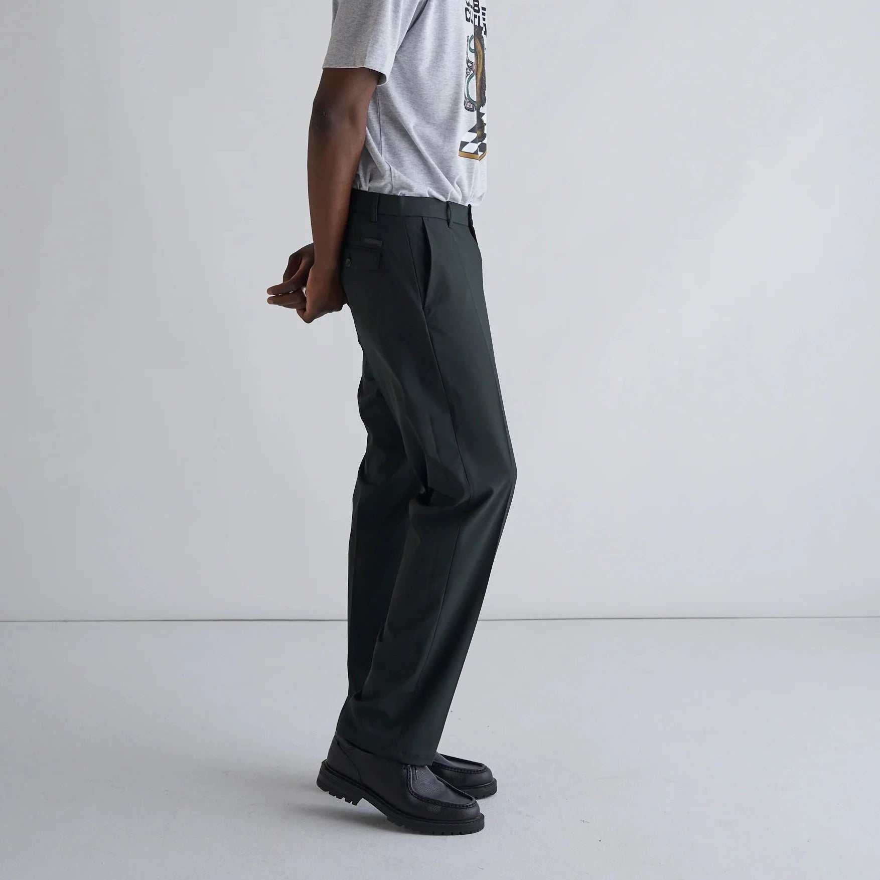 Eik Nickel Pants - Dark Green