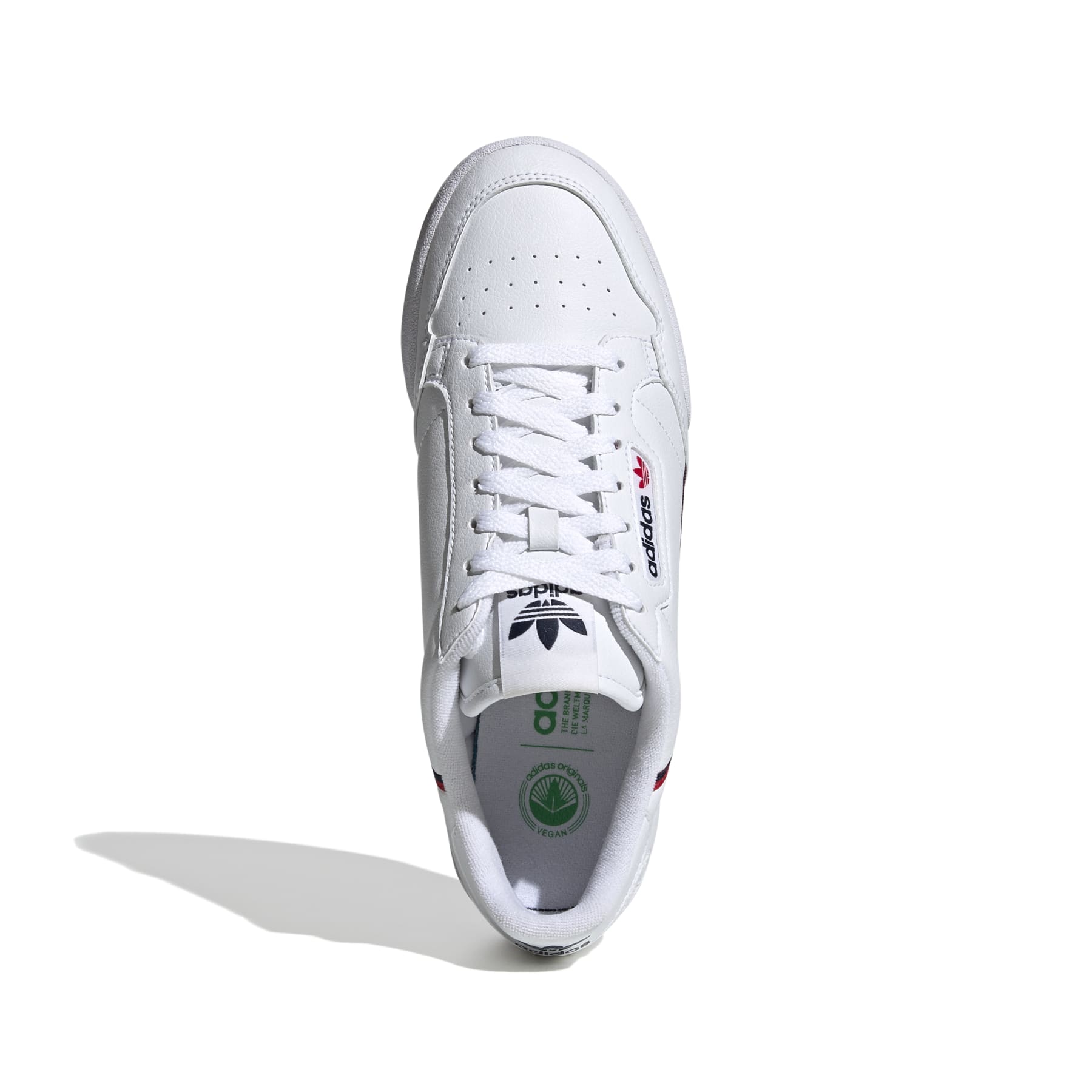 Continental 80 Vegan - White/Collegiate Navy/Scarlet