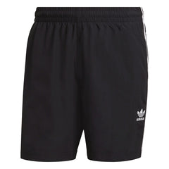 Adicolor Classics 3-Stripes Swim Shorts - Black