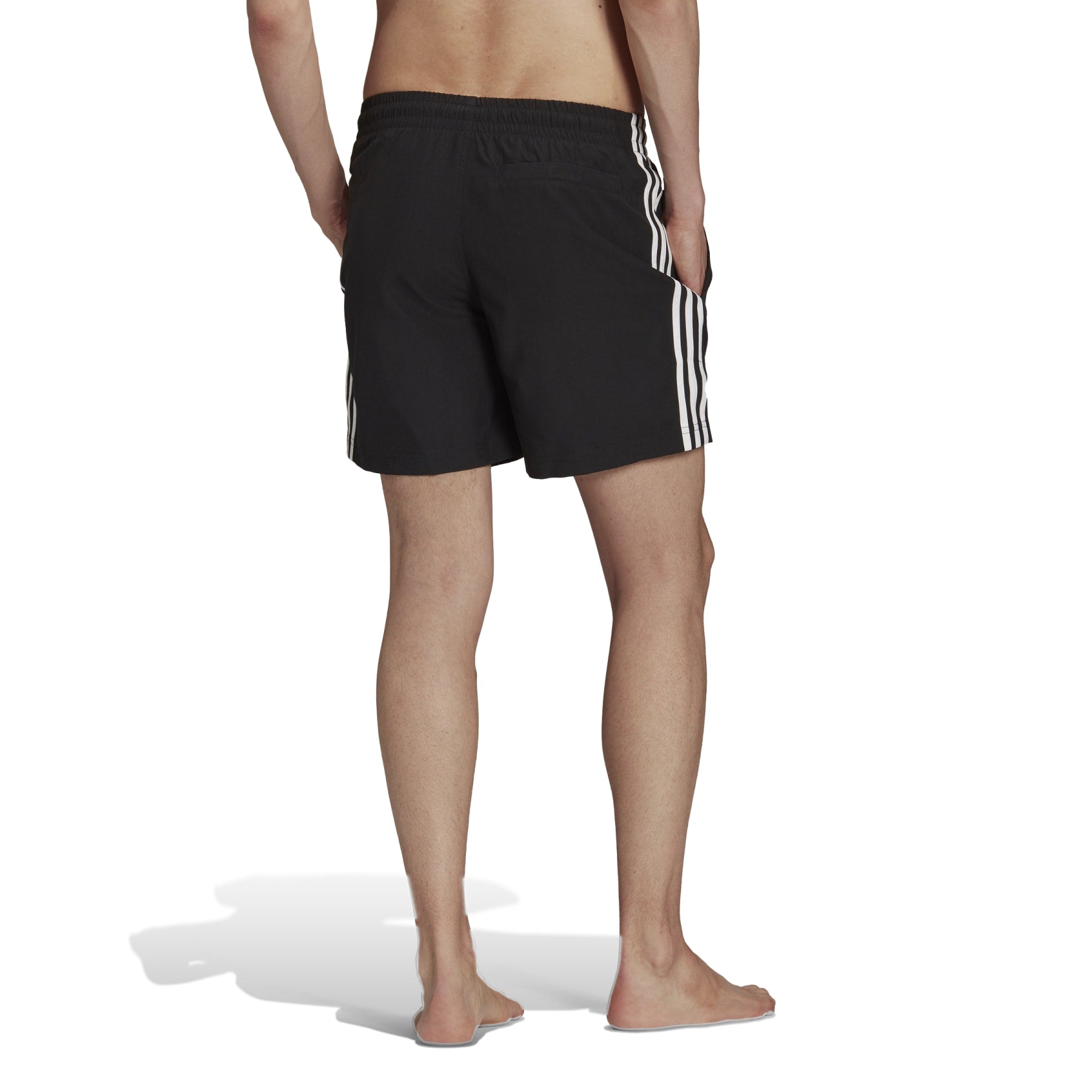Adicolor Classics 3-Stripes Swim Shorts - Black