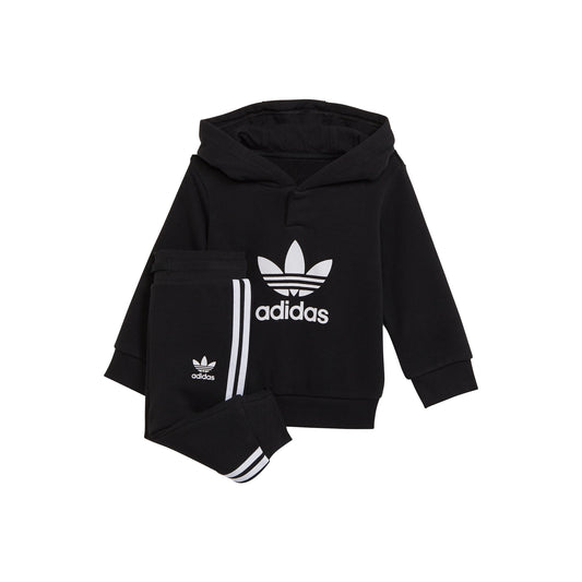 Hoodie Set - Black/White