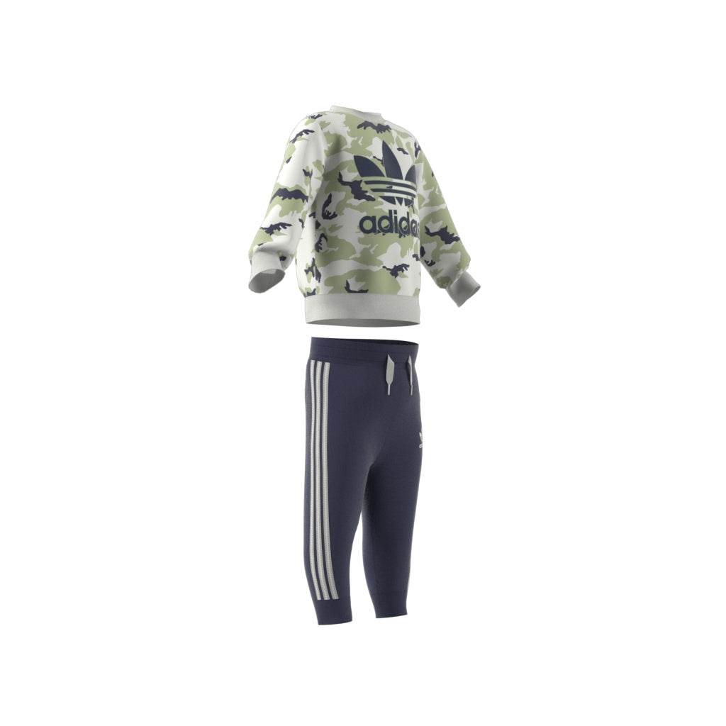 Crew Set - Orbit Grey/Magic Lime/Shadow Navy