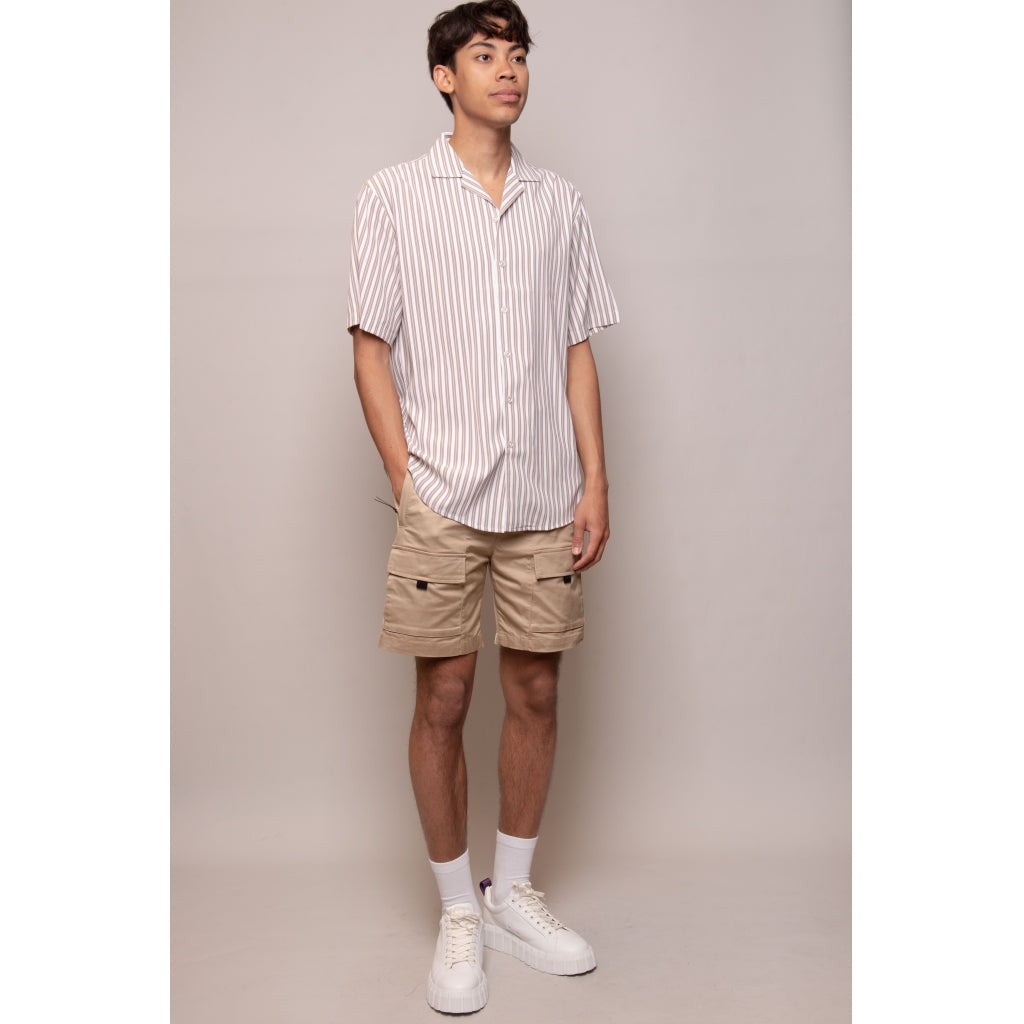 Branc Shirt Short-Sleeve - 118 - Brown