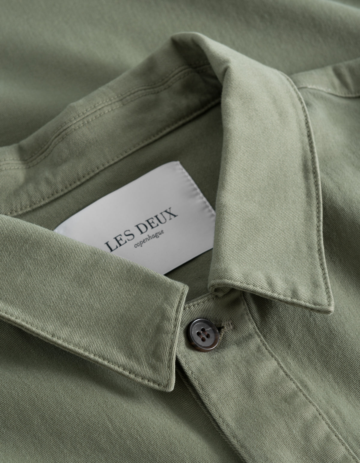 Pascal Shirt Jacket - Lichen Green