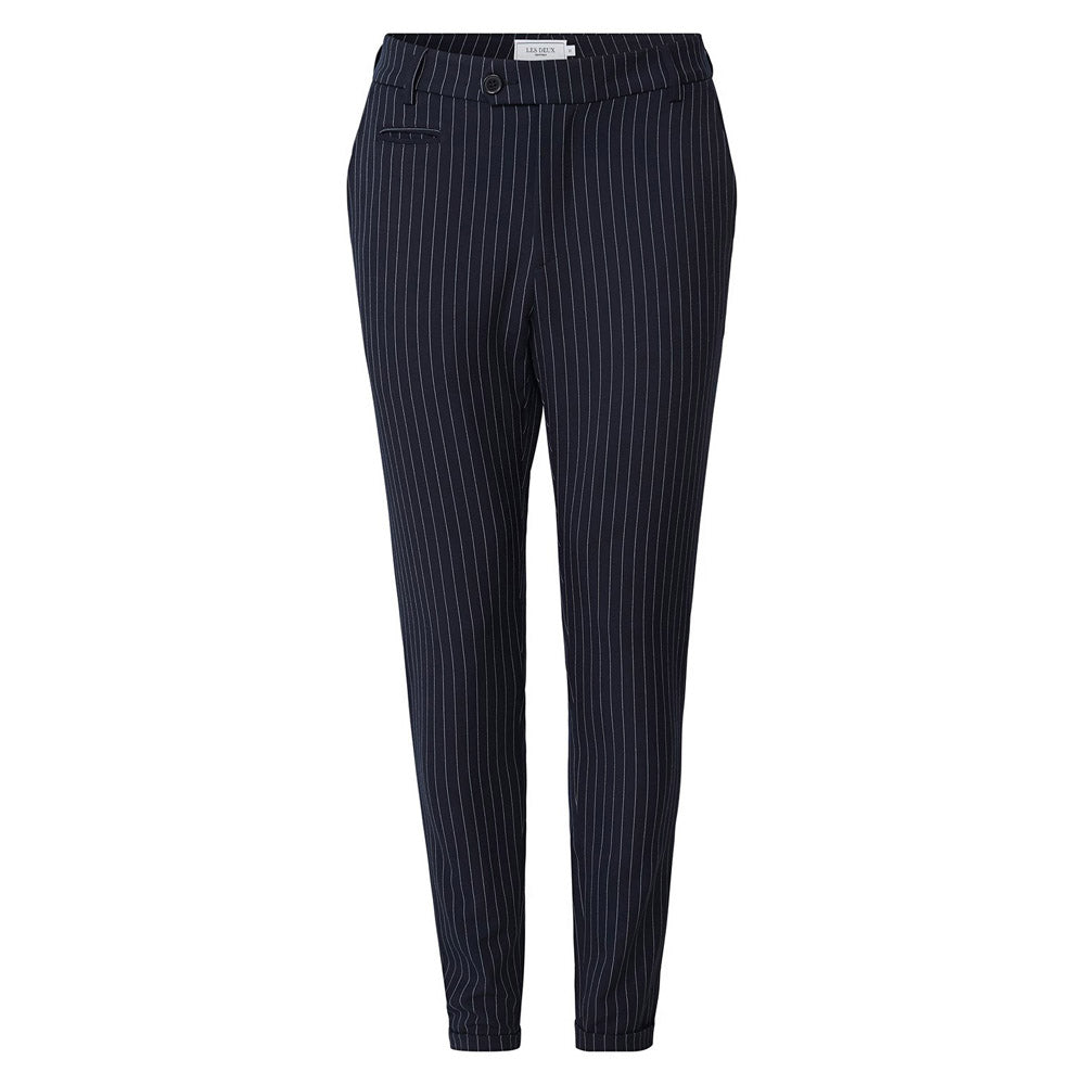 Como Light Pinstripe Suit Pants - Dark Navy/Denim Blue