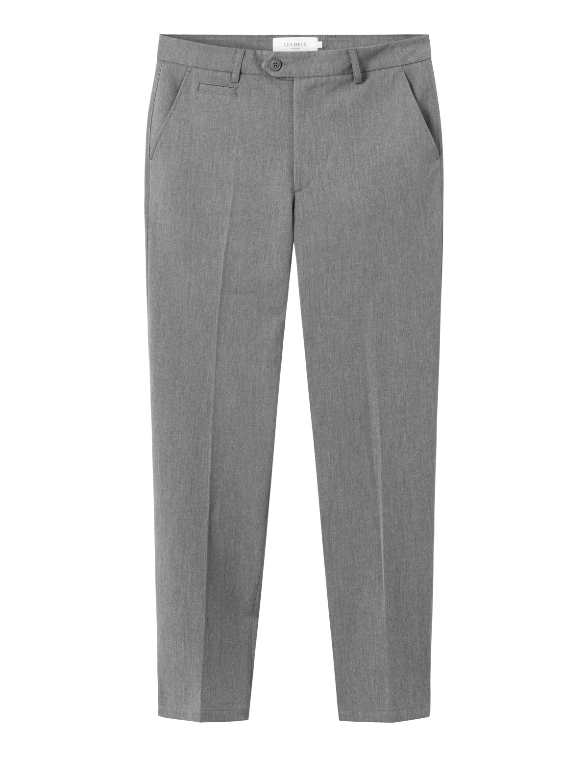 Como Regular Suit Pants - Grey Melange