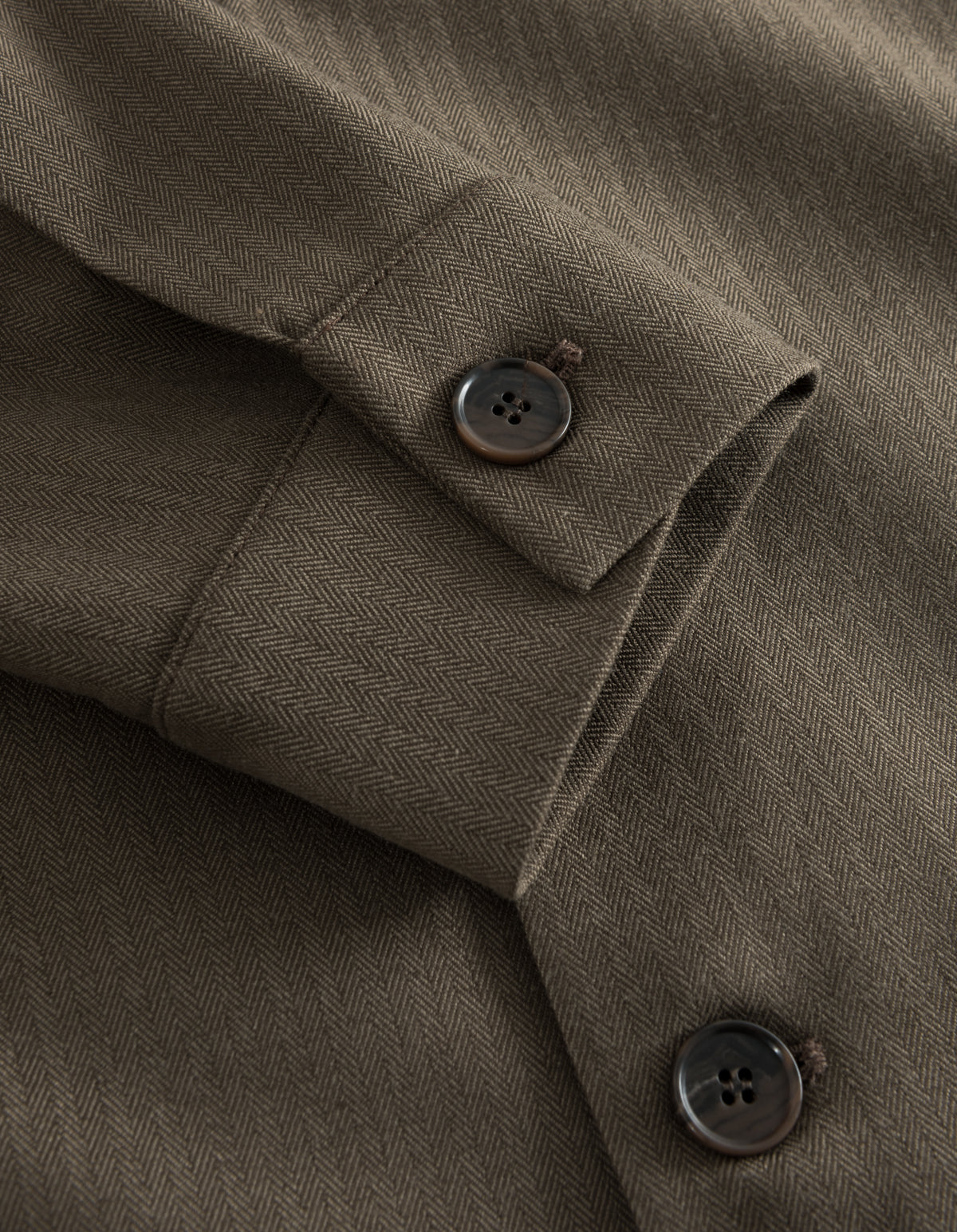 Marseille Herringbone Jacket - Lead Gray/Coffee Brown