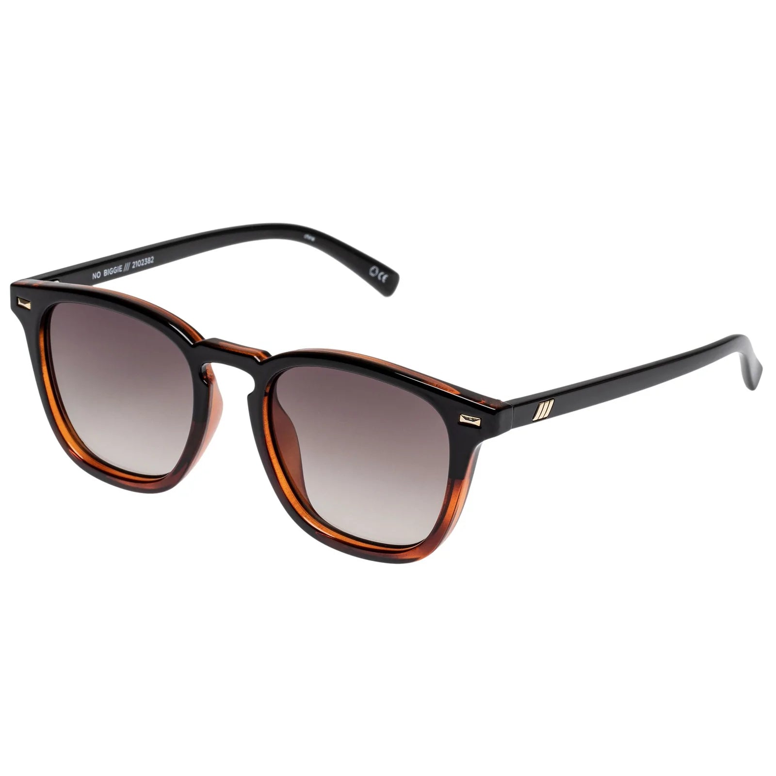 No Biggie - Black/Tort W/Khaki Grad Lens