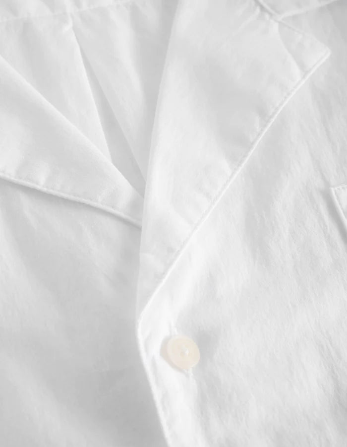 Leland Light Oxford Short-sleeve Shirt 3.0 - White