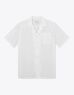 Leland Light Oxford Short-sleeve Shirt 3.0 - White