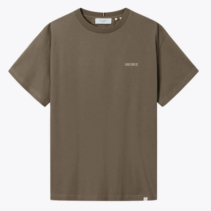 Diego T-Shirt - Mountain Grey/Ivory