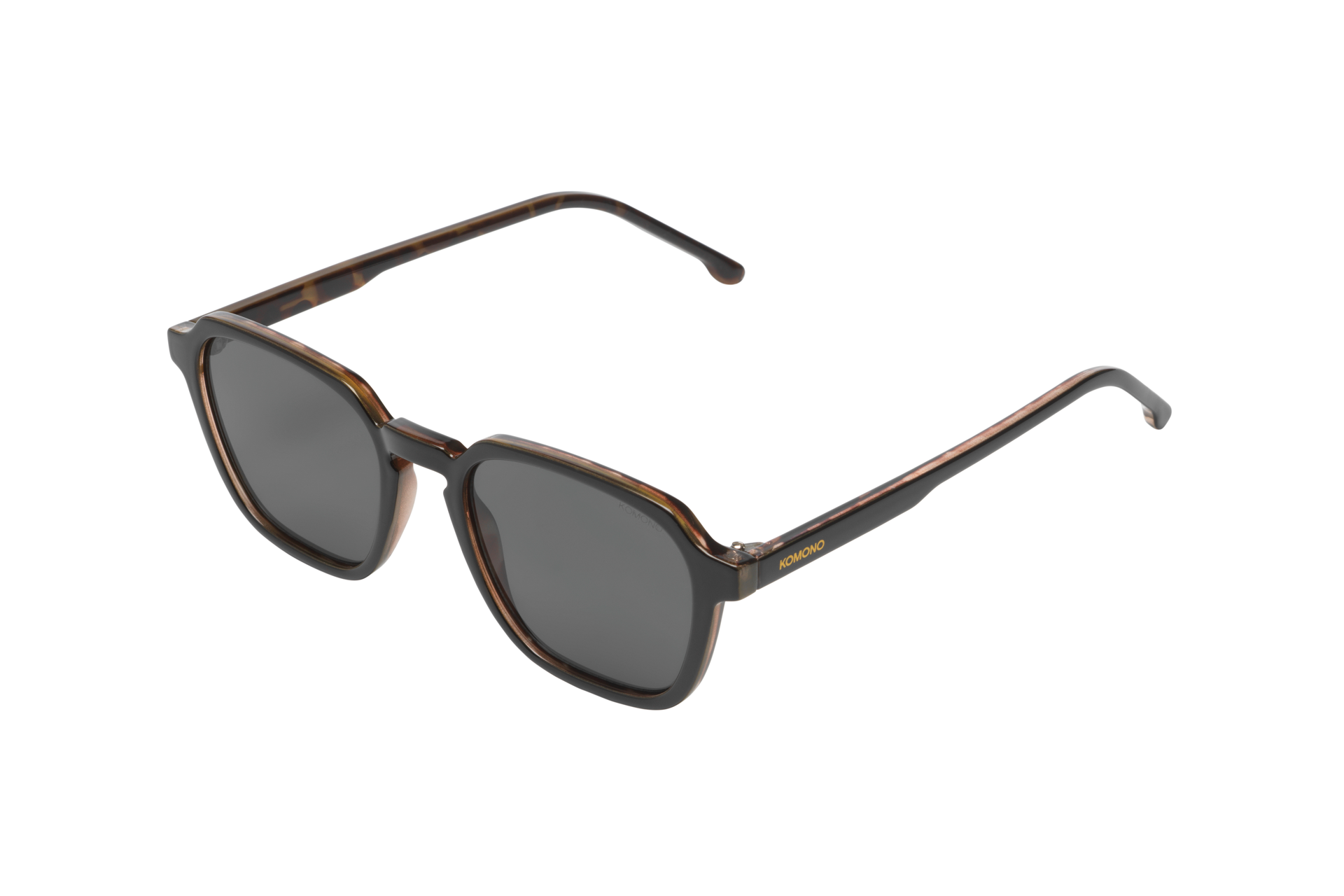 Matty Black Tortoise - Brown