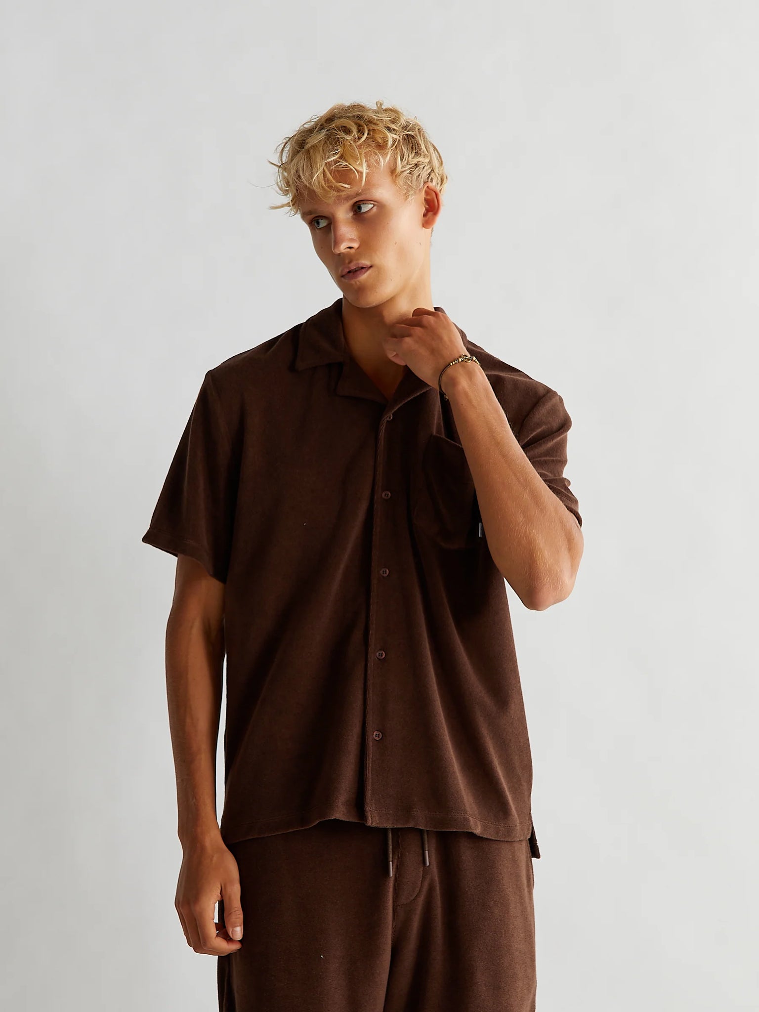 Mays Towel Shirt - Brown