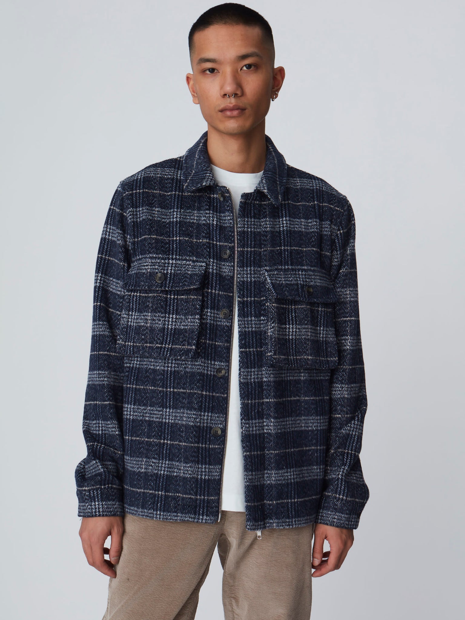 Monterey Overshirt - Blue Check