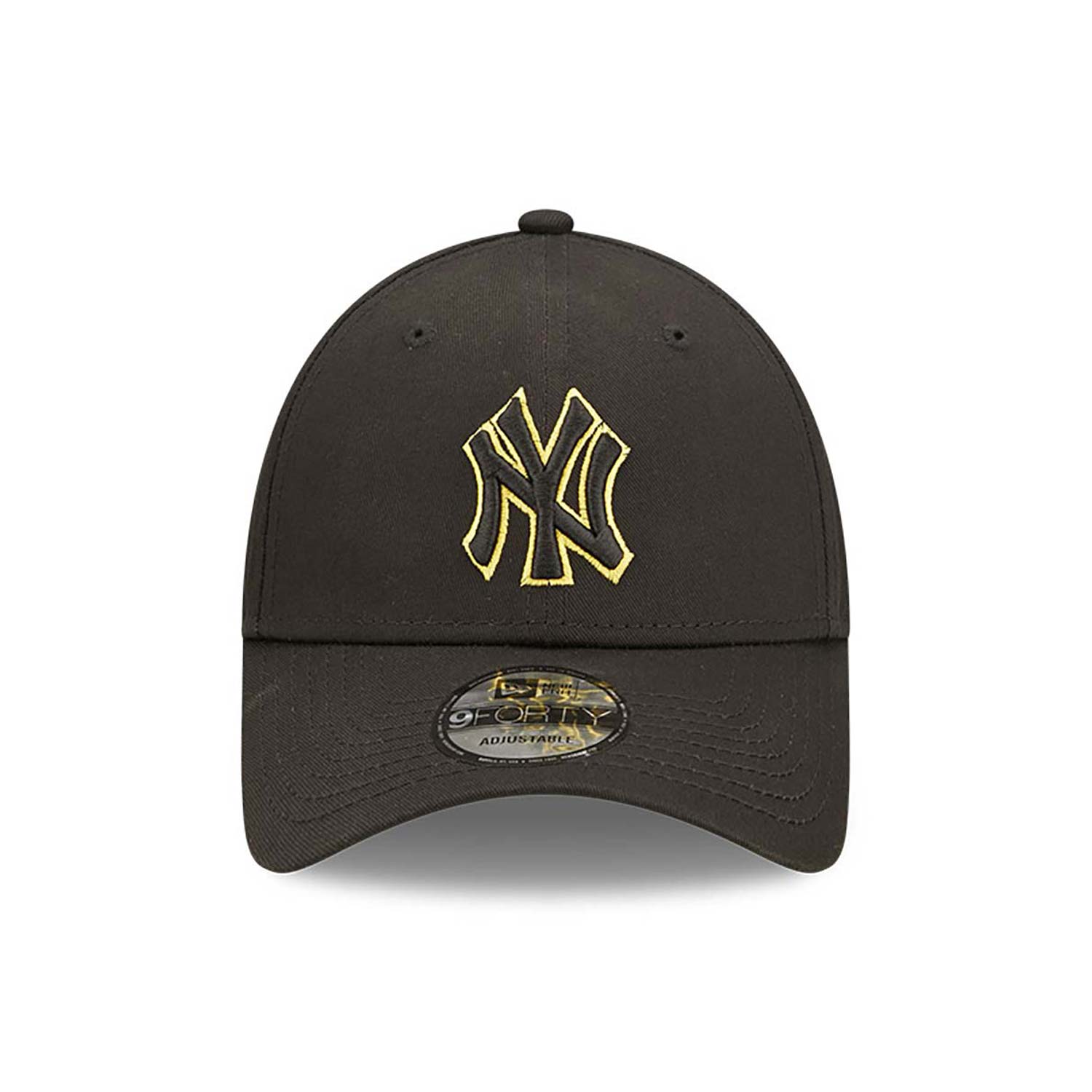 9Forty Team Outline - New York Yankees Black