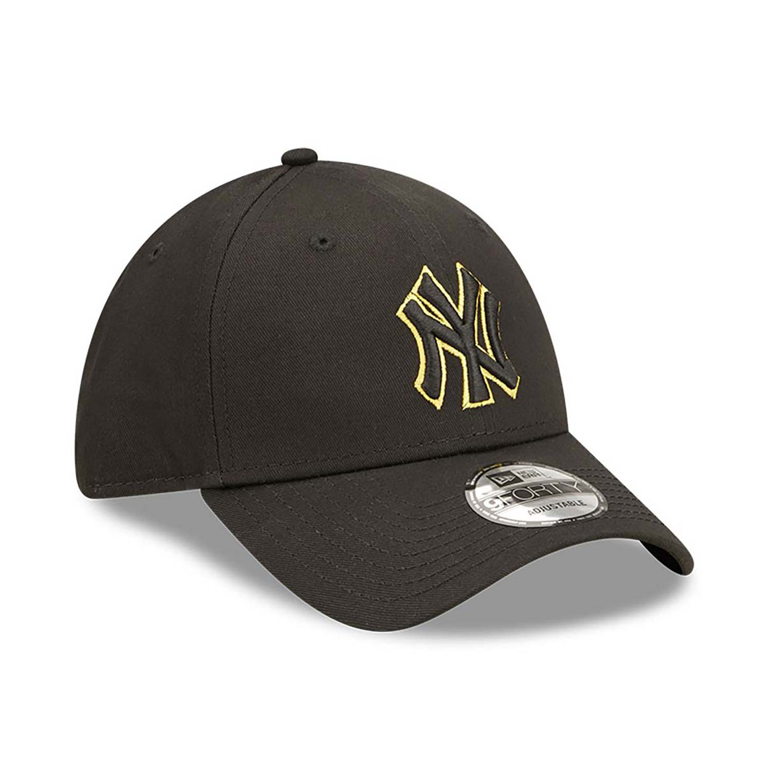 9Forty Team Outline - New York Yankees Black