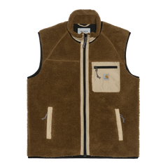 Prentis Vest Liner - Tawny/Leather