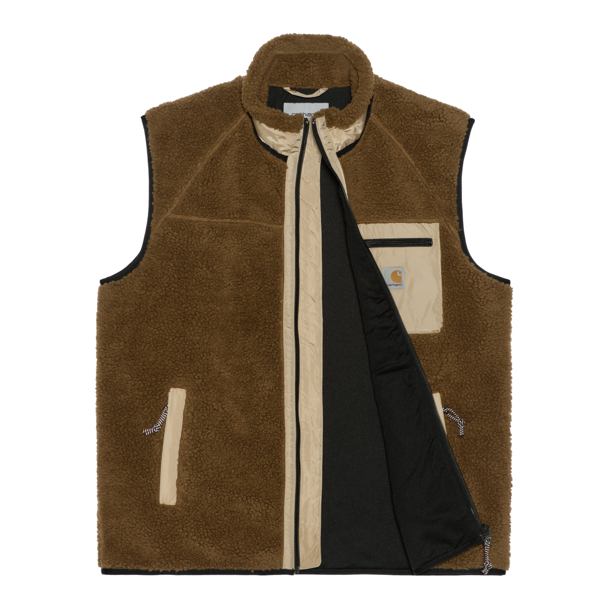 Prentis Vest Liner - Tawny/Leather