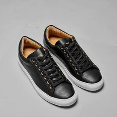 Wingfield - Pebbled Leather Black