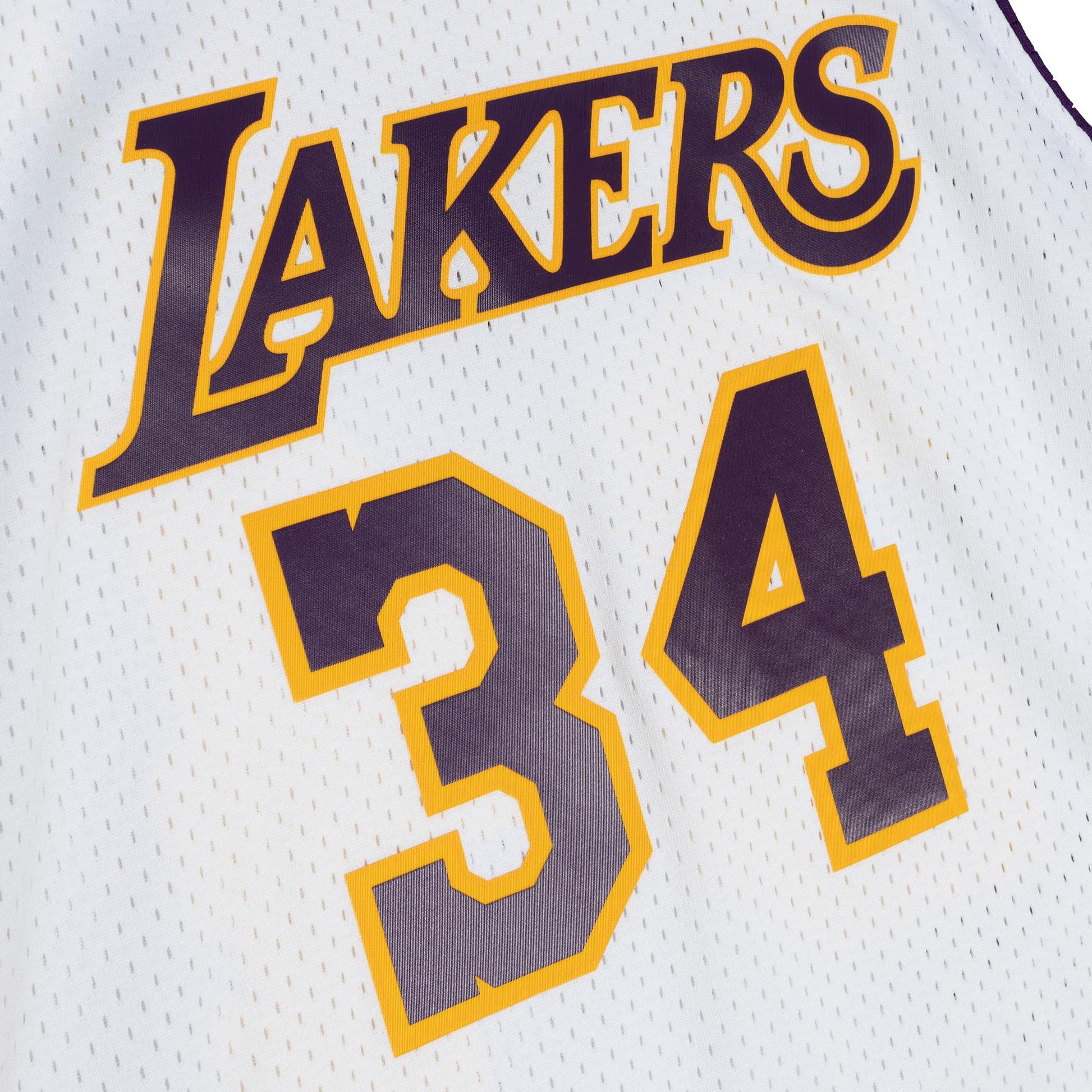 Swingman Jersey  Shaquille O'Neal 02 - Los Angeles Lakers White