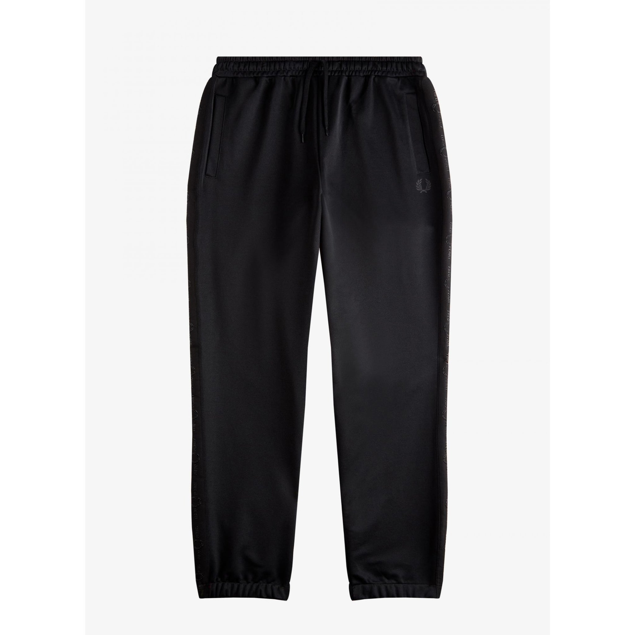 Tonal Tape Track Pant - Black