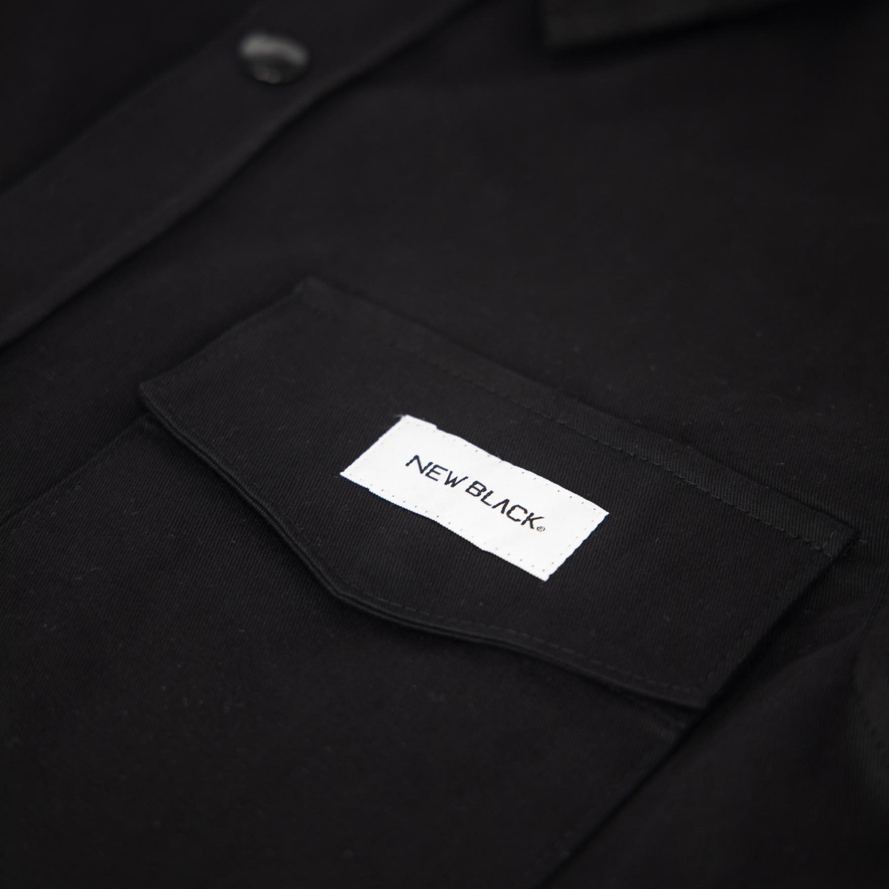 Uniform Overshirt - Black