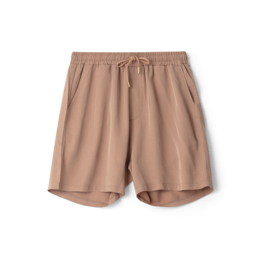 West Tencel Shorts - Nougat