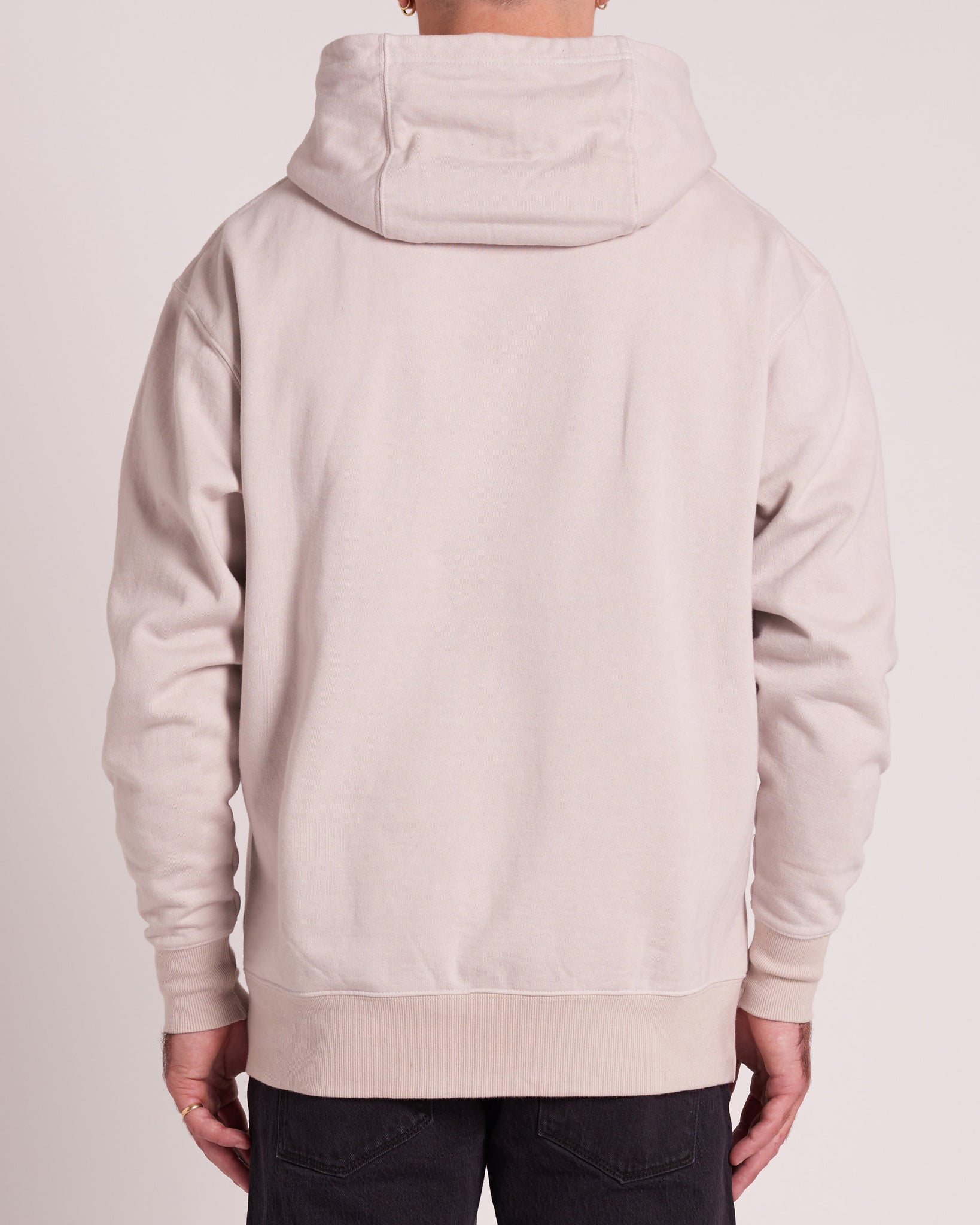 A Relaxed Hoodie - Pebble