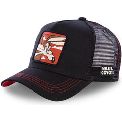 Looney Tunes Wile E Coyote Trucker - Black