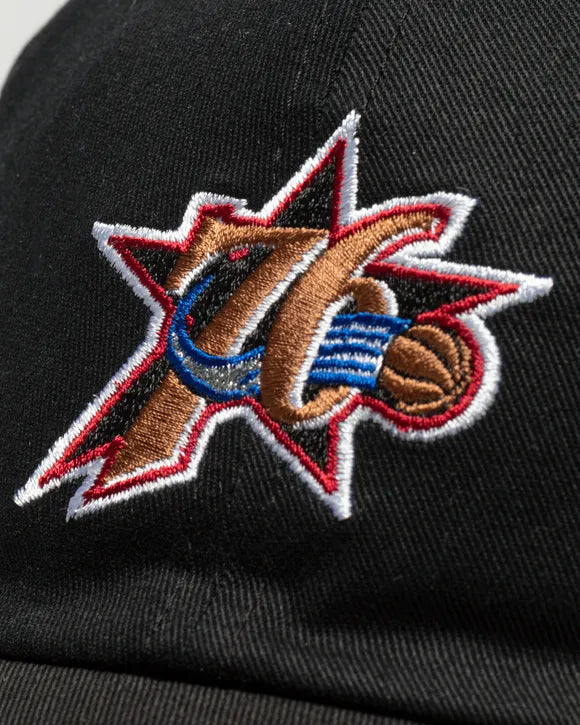 Team Ground 2.0 Dad Strapback Hwc - Philadelphia 76Ers - Black