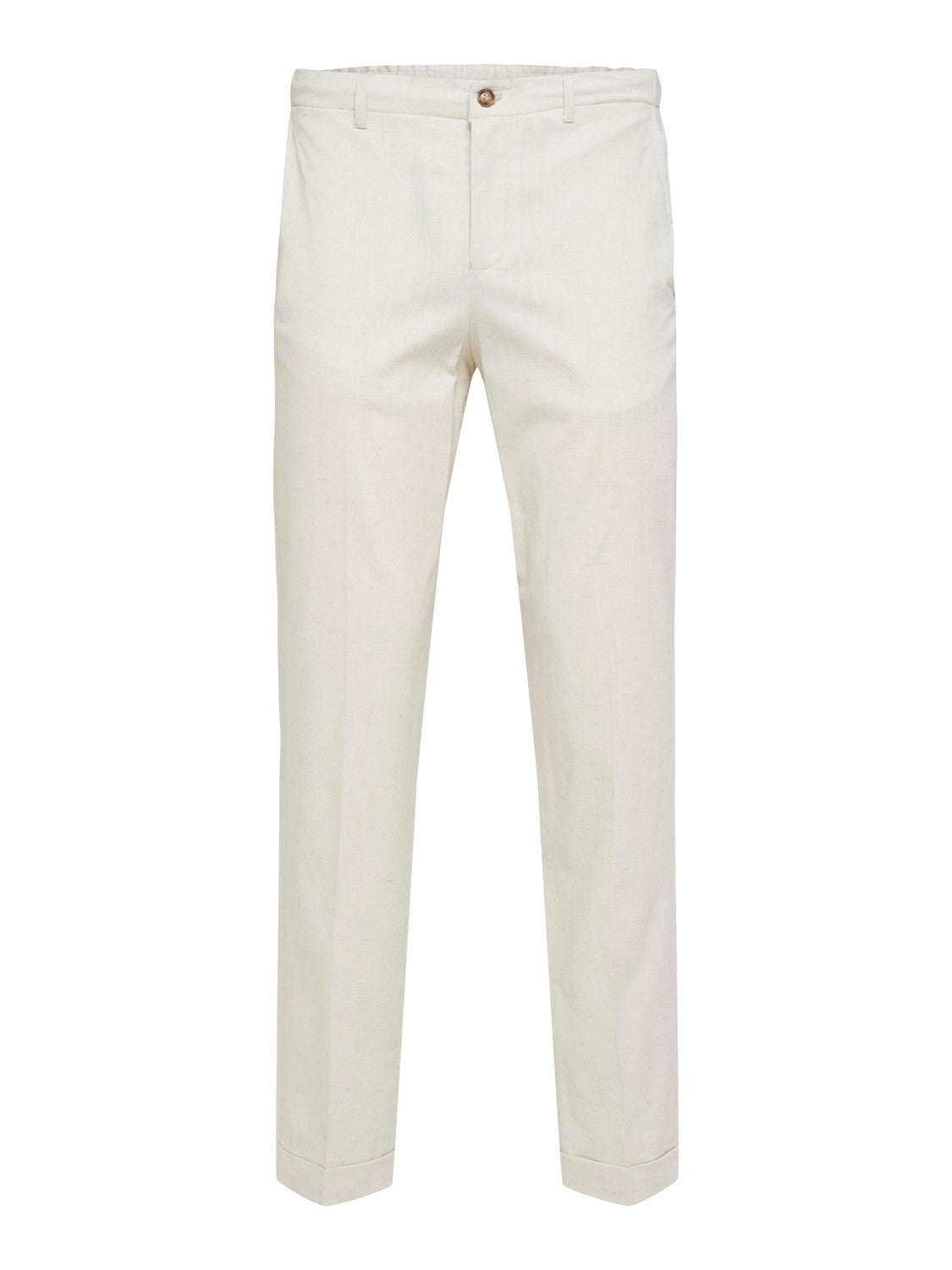 Relax 180 Martin Linen Trousers - Bone White