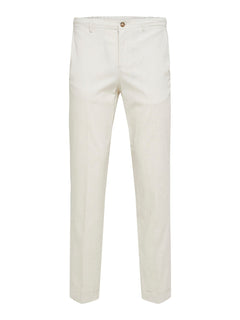 Relax 180 Martin Linen Trousers - Bone White